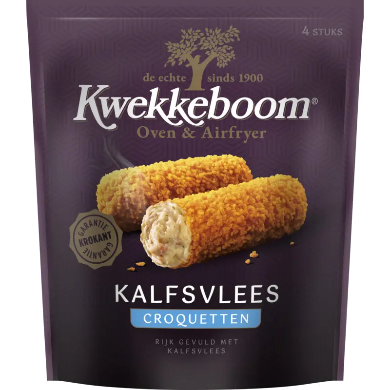 Oven kalfsvlees croquetten 4st