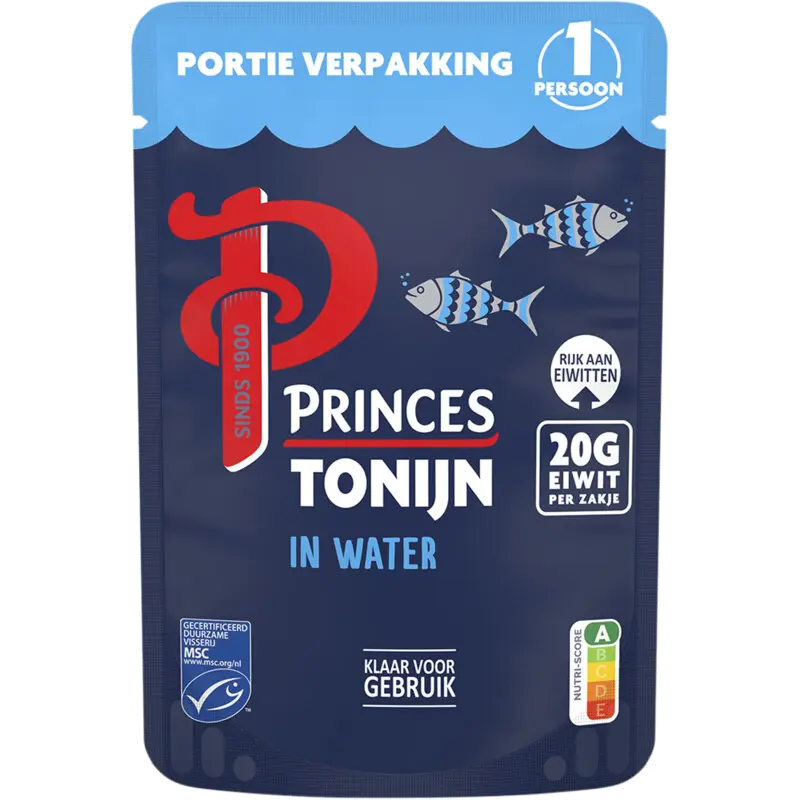 Tonijn in water