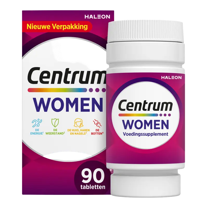 2x Centrum Woman Multivitaminen 90